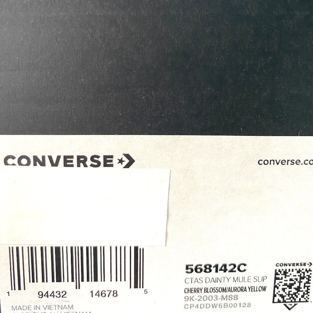 🌸Spring Sale🌸 Converse Chuck Taylor AS DAINTY MULE SLIP Women's Size 7 568142C - Picture 2 of 7